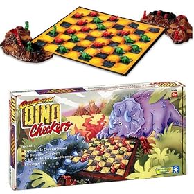 Click here to buy GeoSafari Dino Checkers by Educational Insights.