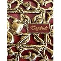 TageBuch - Red Ornament: Genug Platz f�r dein Leben - fast DIN A4, Diary, Notizbuch, liniert