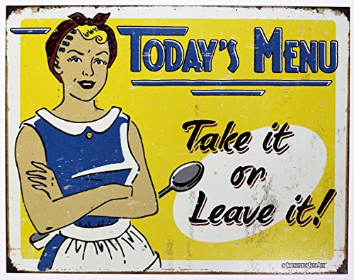 Schonberg - Today s Menu Tin Sign