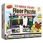 Brighter Child Number Train Giant Floor Puzzle (Brighter Child Giant Floor Puzzles)