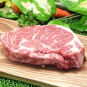 アメリカ産超極厚のリブロースステーキ　450g　Boom!Steak!ブーンステーキ・リブアイステーキ