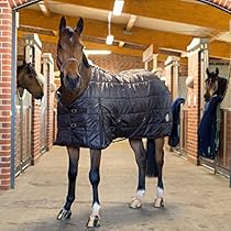 Horze Spirit Stable Rug, Dark Brown/Dark Brown - 75
