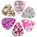 Pink Camo Guitar Picks 12-Pack Set - Cute, Girly and Fun Guitar Picks for Girls- Size Medium Celluloid 12-pack, Collection Includes Exclusive Pink Camo Patterns.
