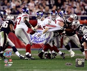 New York Giants Eli Manning Autographed 