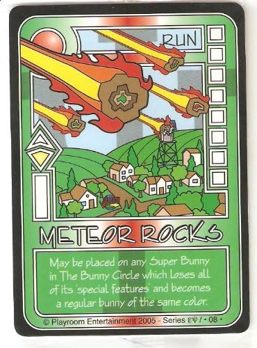 Killer Bunnies Promo Card: Meteor Rocks - PSI #08