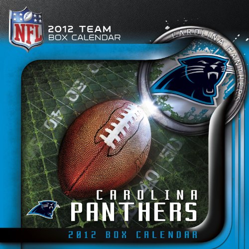 2012 CAROLINA PANTHERS BOX CALENDAR