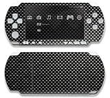 Carbon Fiber Decorative Protector Skin Decal Sticker for Sony Playstation PSP Slim / PSP 3000