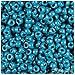 BeadTin Dark Teal Opaque 6.5mm Mini Barrel Pony Beads (1000pcs)