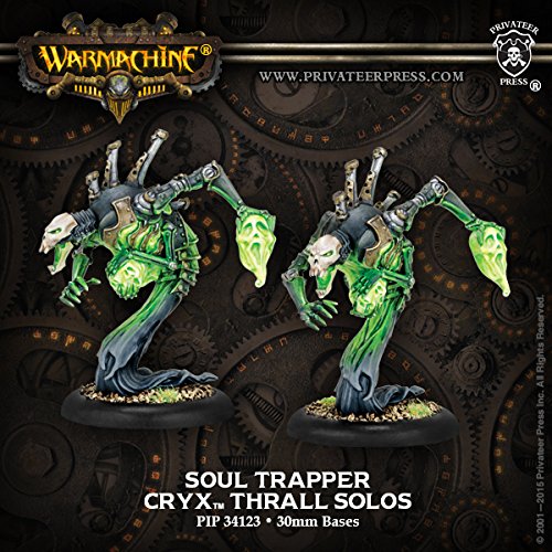 Warmachine Cryx Soul Trapper Thrall Solos (2)