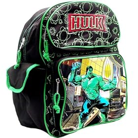 The Incredible Hulk Backpack - Marvel Heroes school Backpack / Mini (Kid's Size)