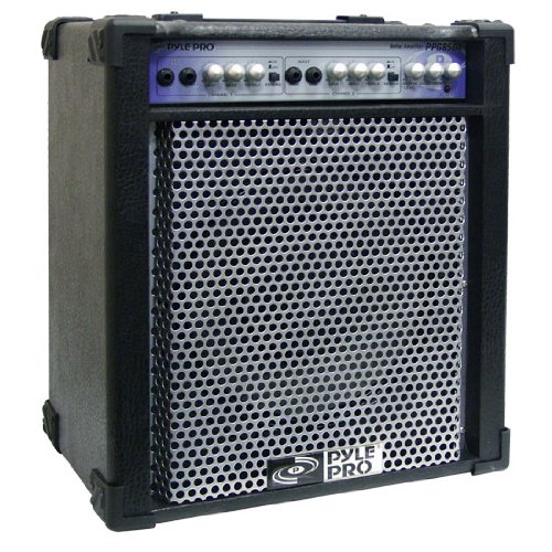 Pyle-Pro PPG860A 300 Watt Portable Guitar Amplifier with 12 Loudspeaker, Reverb, and Overdrive