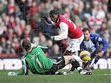 Jigsaw of Emmanuel Adebayor (Arsenal) Maik Taylor (Birmingham) from Arsenal FC