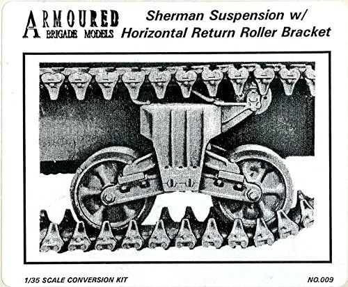 Armoured Brigade 1:35 Sherman Suspension w Horizontal Return Roller Bracket #009