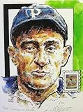 Honus Wagner Pittsburgh Pirates 2000 Legends Stamp By Michael Mellett