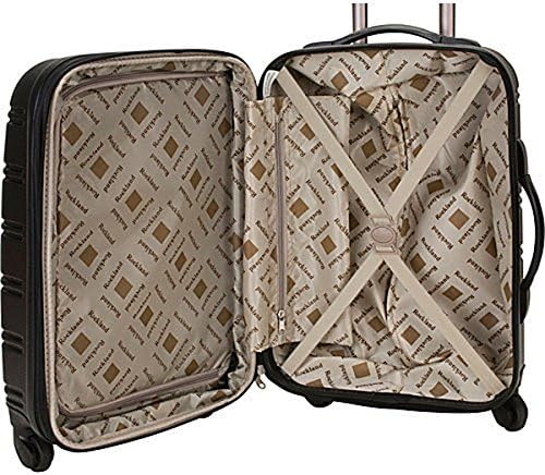 The Set of Classic Rockland Melbourne Hardside 3 Piece Luggage