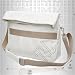 Active Style Cross Body Laptop Compartment Messenger Bag (White) to Protect the Acer ...