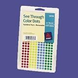AVE05473 - See Through Removable Color Dots