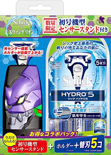 シック ハイドロ5 エヴァンゲリオン15 センサースタンドパック(替刃5コ付)