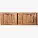 Sunnywood Prod. ARW3615 Double Door Oak Wall Bridge Cabinet