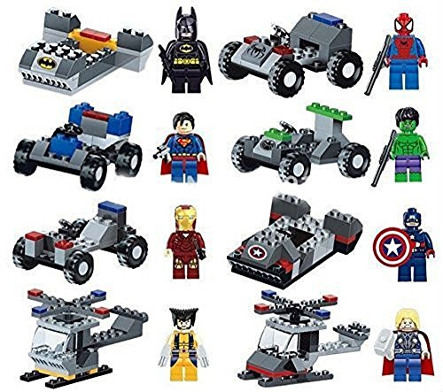 Oliasports Kids Marvel DC Super Heroes Action Mini Figure wi