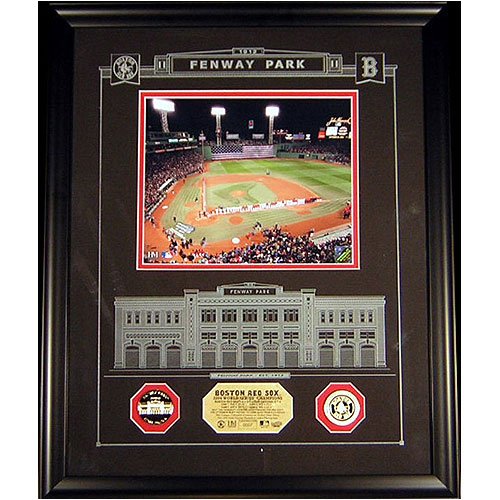 Buy 2004 Boston Red Sox World Series Champions Etched Glass Photomint by Highland Mint now!