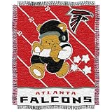 NFL Atlanta Falcons 36-Inch-by-46-Inch Woven Jacquard Baby Throw