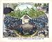 Atlanta campaign. Army of the Cumberland. Divine service by Rev. P.P. Cooney, C.S.C. Chaplain Gen. of Ind. Troops in the field (Reprint measured in inches 24 x 19)