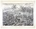 Battle of La Quasina. Near Santiago de Cuba (Reprint measured in inches 24 x 19)