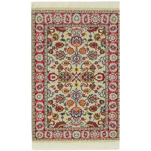cheap Dollhouse Miniature Cairo Floral Rug
