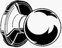 Weiser Lock A12H3B Huntington Dummy Knob