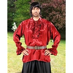 Campbell Renaissance Piraten Shirt - Red