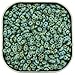 Czech Two-Hole Seed Beads 5.5x2.5mm SuperDuo Turquoise Blue Picasso 22.5 Gram Tube