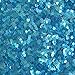 3mm Sequins Flat Round Marine Blue Crystal Rainbow Iris Iridescent. Made in USA