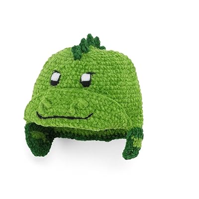 Infant Knit Hats on Knit Dinosaur Baby Hat