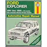 ford explorer  mazda navajo automotive repair manual all ford explorer and mazda navajo models 1991 through