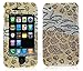 Luxmo Leopard Giraffe Zebra Exotic Pattern Full Diamond Rhinestones Bling Design - Snap On Hard Cover Protector Faceplate Case for AT&T Apple Iphone 3G 3GS