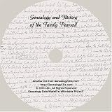 Genealogy and History of the Family PEARSALL (Searchable CD Containing complete versions of 2 Historic Text)