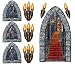 5' Stairway, Window & Torch Props Wall Add-Ons