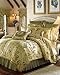 Croscill Iris Jacquard 4-Piece Queen Comforter Set