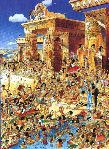 Heye Egypt 1000 Piece Hugo Prades Jigsaw Puzzle