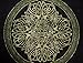 India Arts Celtic Circle Tapestry-Bedspread-Wall Hanging-Green, Black Green,