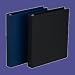 Office Products : SPR03002 - 3-Ring Binder, 1 Capacity, 8-1/2x5-1/2, Black