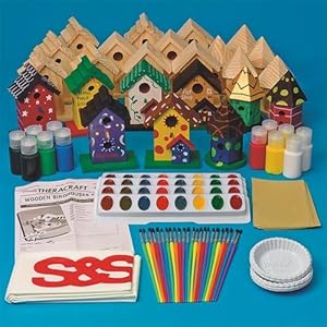 Wooden Birdhouses Craft Kit (Makes 24)