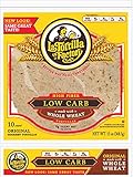 7" La Tortilla Factory Whole Wheat Low Carb Tortillas (Regular Size) Pack of 5