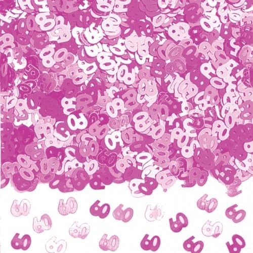 AmscanInternational Pink Shimmer Confetti 60