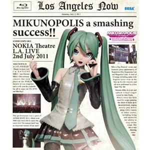MIKUNOPOLIS in LOS ANGELES “はじめまして、初音ミクです” [Blu-ray] 