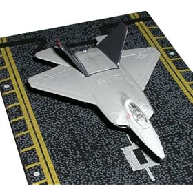 Hot Wings F-22 Raptor (WHITE & GREY)