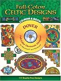 Full-Color Celtic Designs CD-ROM and Book (Dover Full-Color Electronic Design)