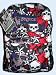 Jansport SuperBreak SKULL PUNK Backpack Bag Black LARGE