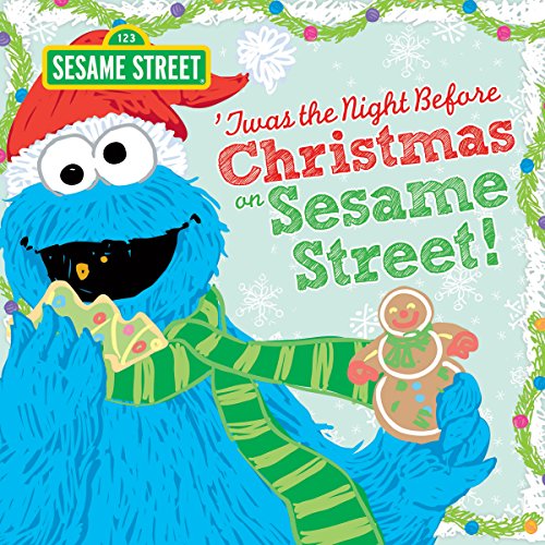 twas the night before christmas on sesame street sesame street scribbles cookie monster